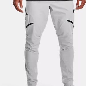 Under Armor Men’s UA Unstoppable Cargo Pants Size Medium HALO GRAY/BLACK FITTED